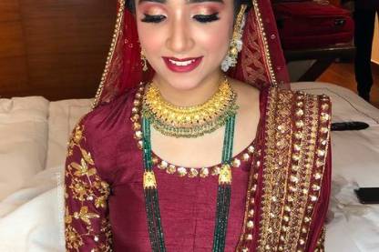 Bridal makeup