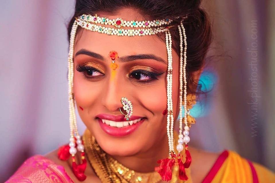 Bridal makeup