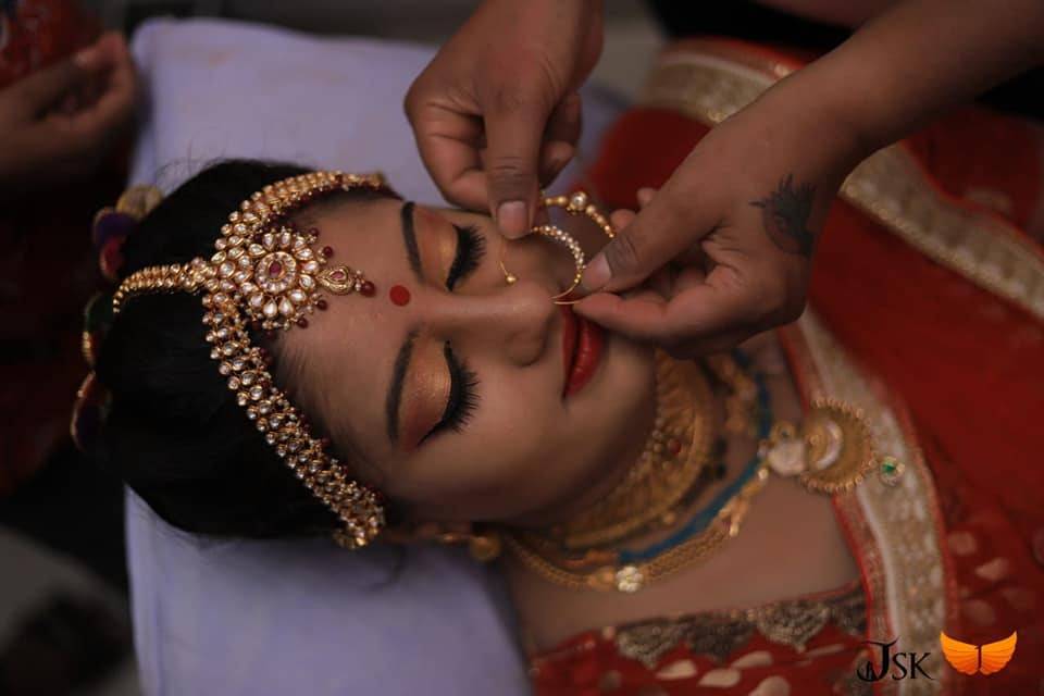 Bridal makeup