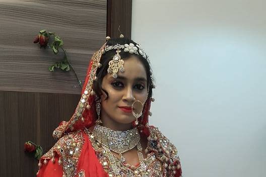 Bridal makeup