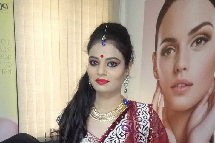 Bridal makeup