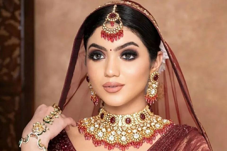 Bridal makeup