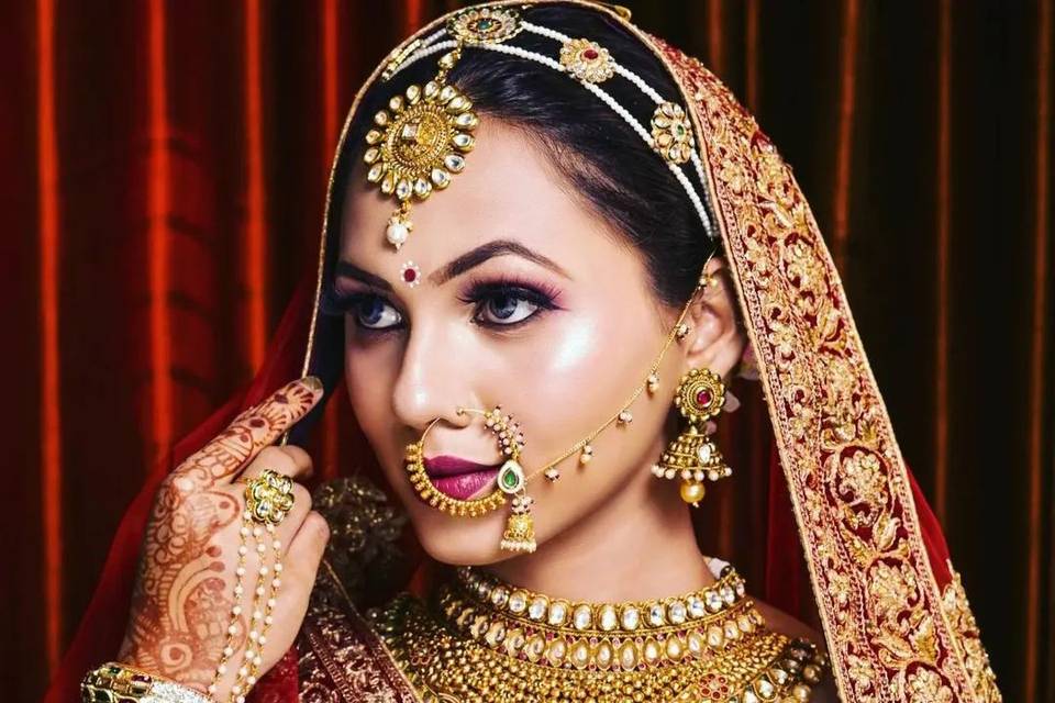 Bridal makeup