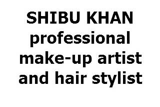 Shibu khan professional make-up artist and hair stylist logo