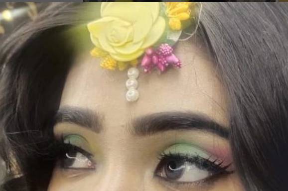Bridal makeup