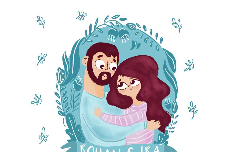 Save The Date Illustration