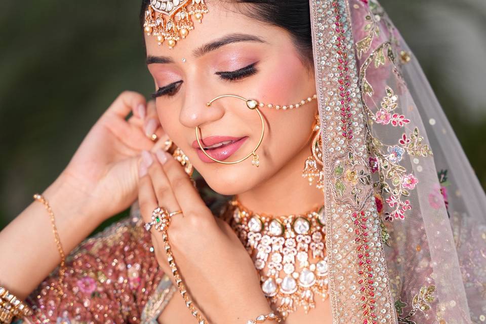 Bridal look