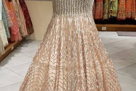 Designer gown