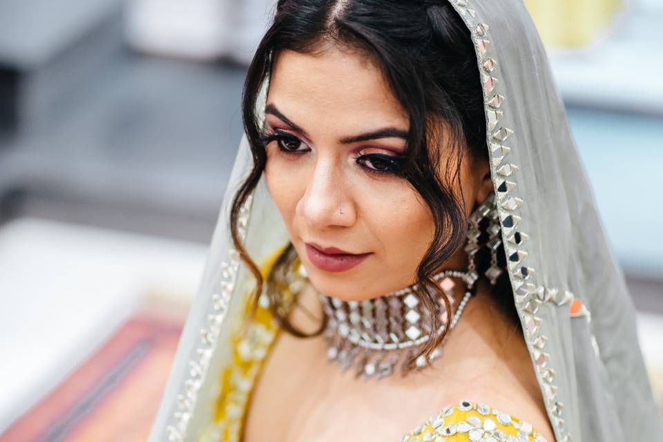 Bridal makeup