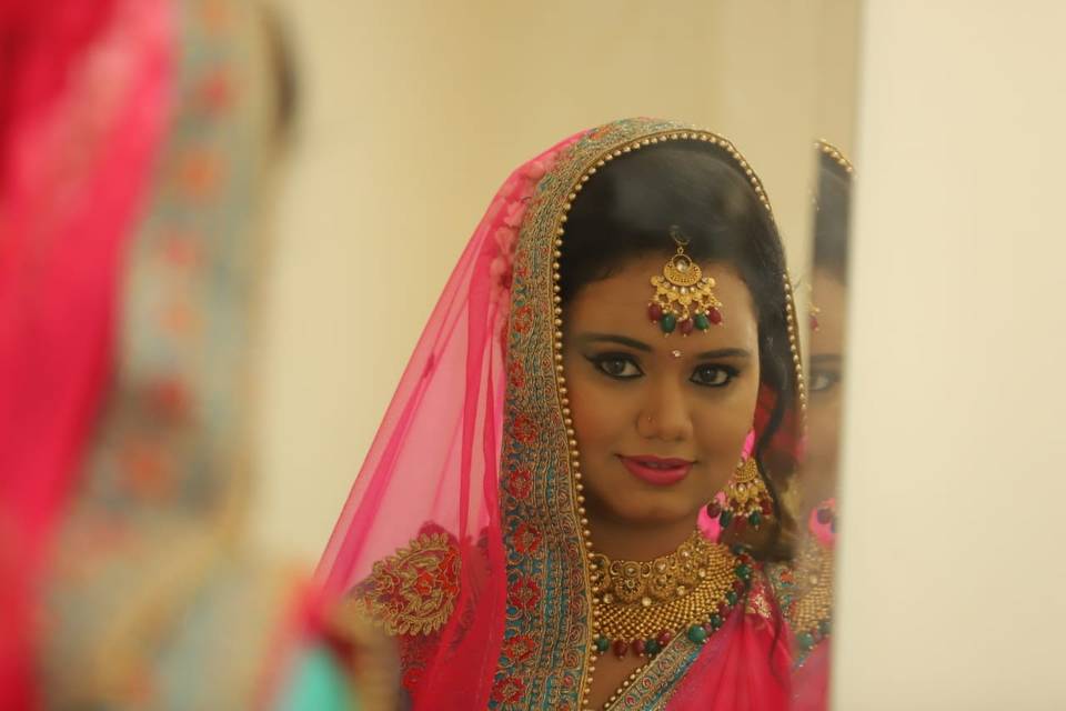 Bridal makeup