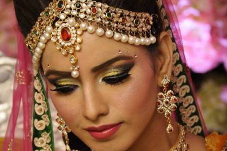 Bridal makeup