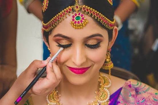 Bridal makeup