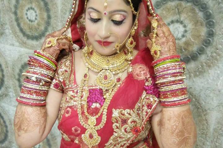 Bridal makeup