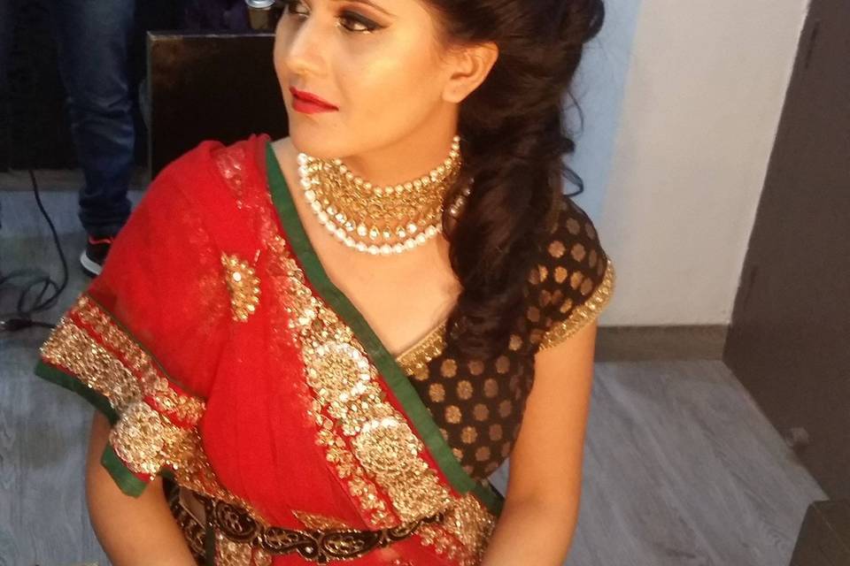 Bridal makeup