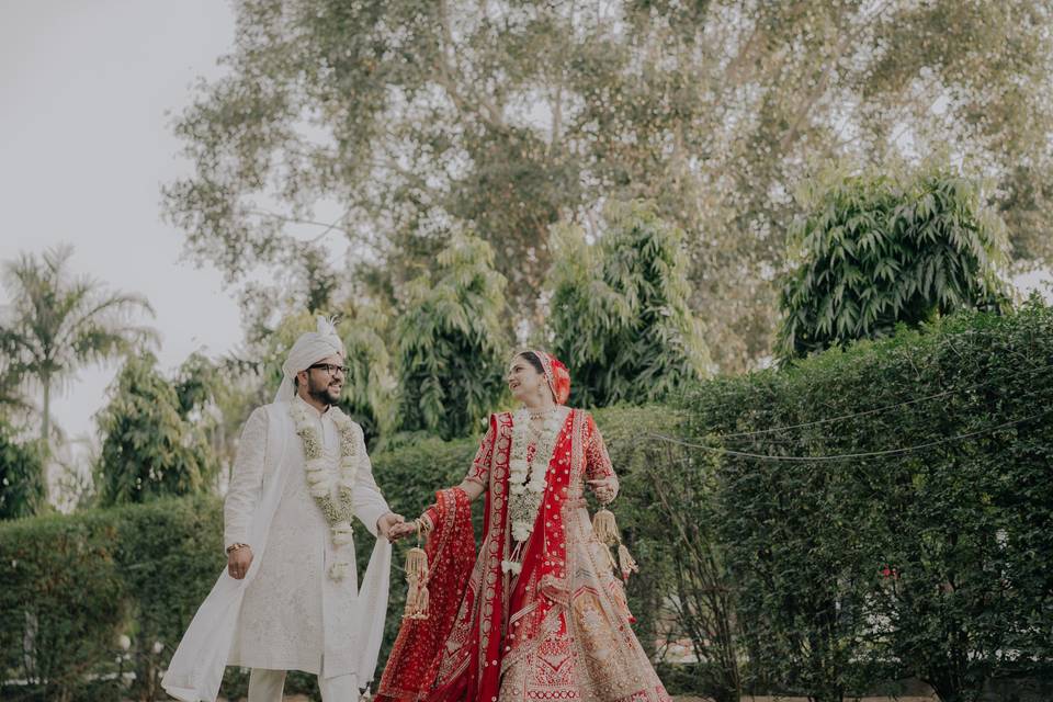 Wedding Couple Portrait