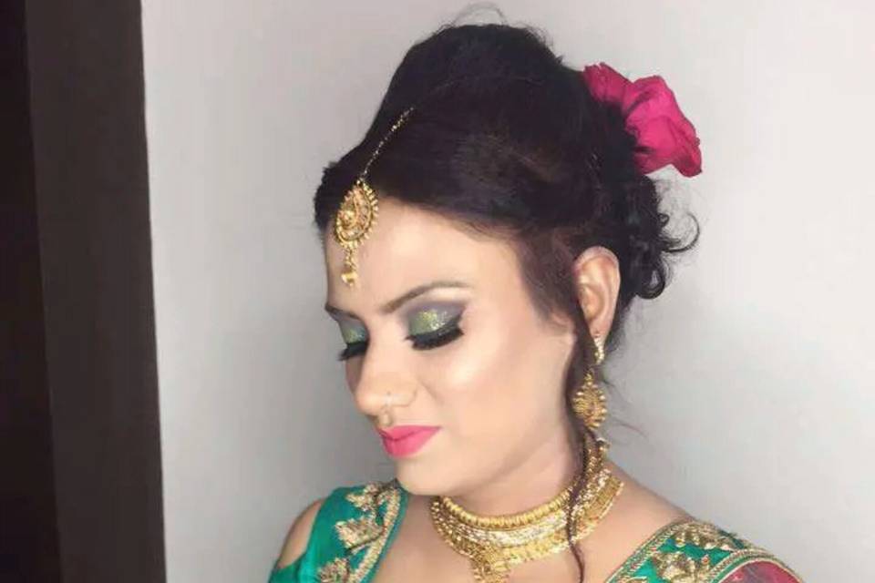 Bridal makeup