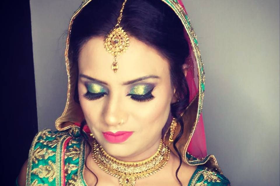 Bridal makeup