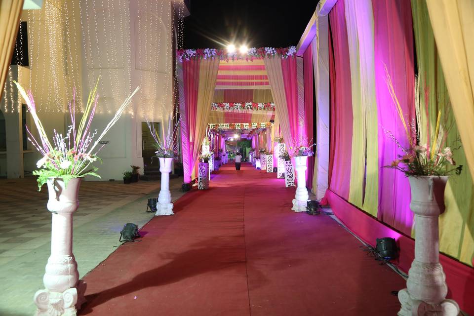 Entrance decor