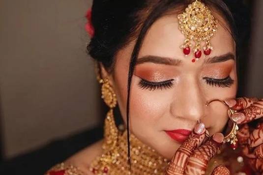 Bridal makeup