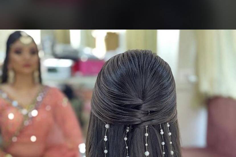 Bridal hairstyle