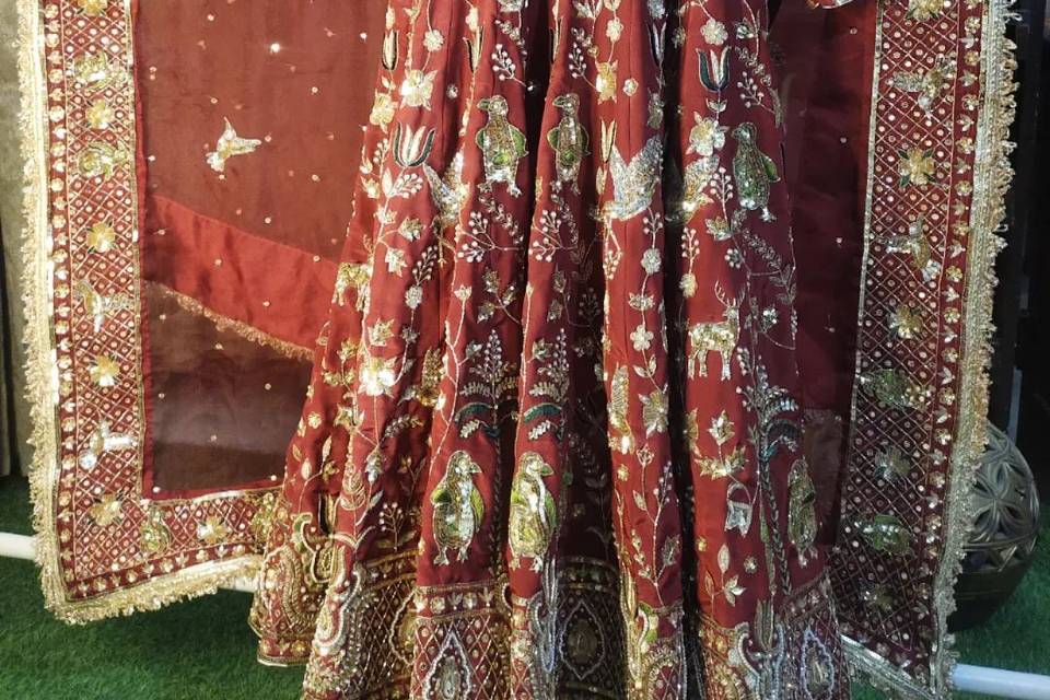 Bridal lehenga