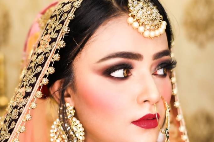 Bridal makeup