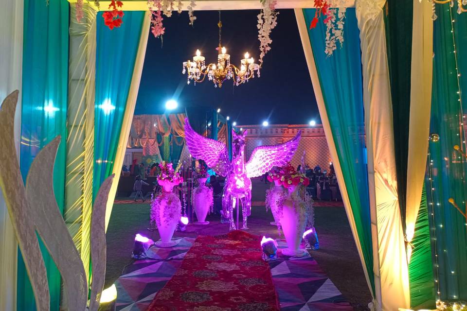 Entrance decor