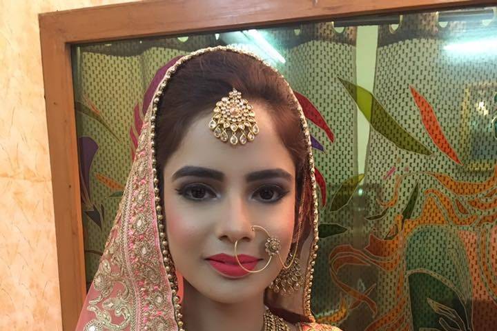 Bridal makeup