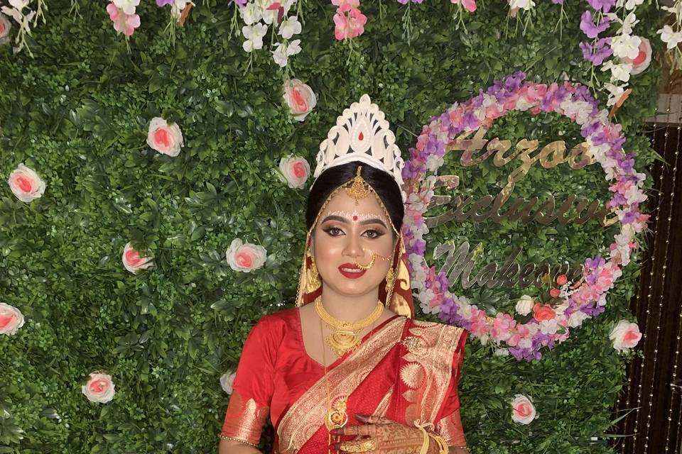 Arzoo Exclusive Makeover Bridal Makeup Artist in Kolkata