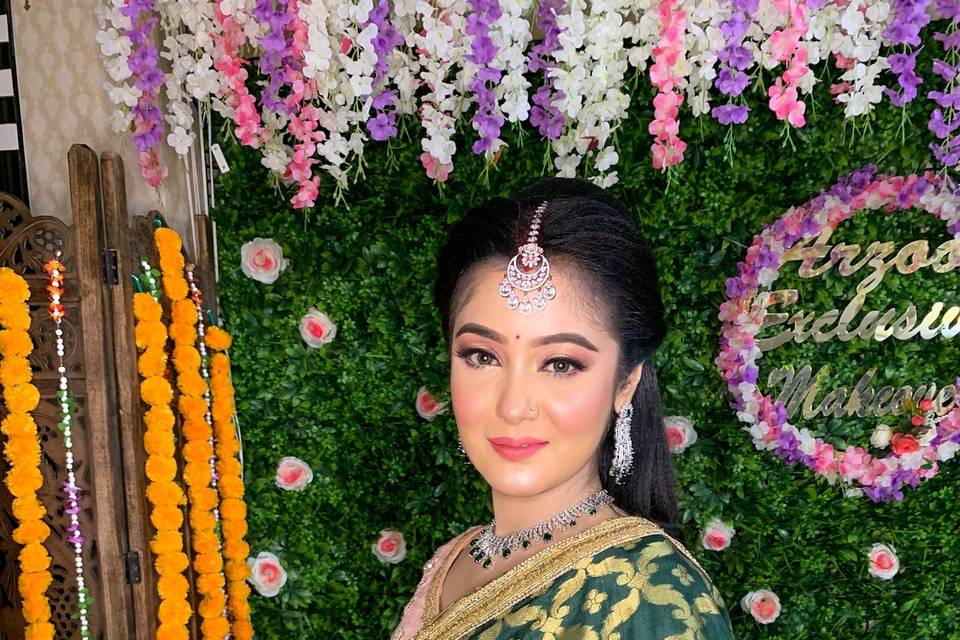 Arzoo Exclusive Makeover Bridal Makeup Artist in Kolkata