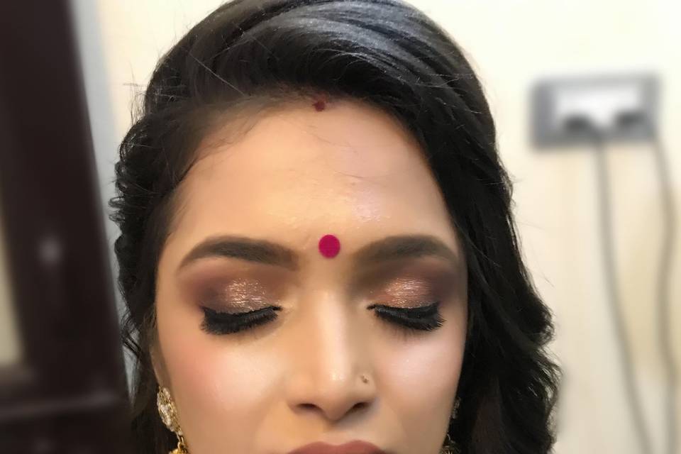 Bridal makeup