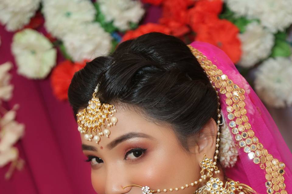 Bridal makeup