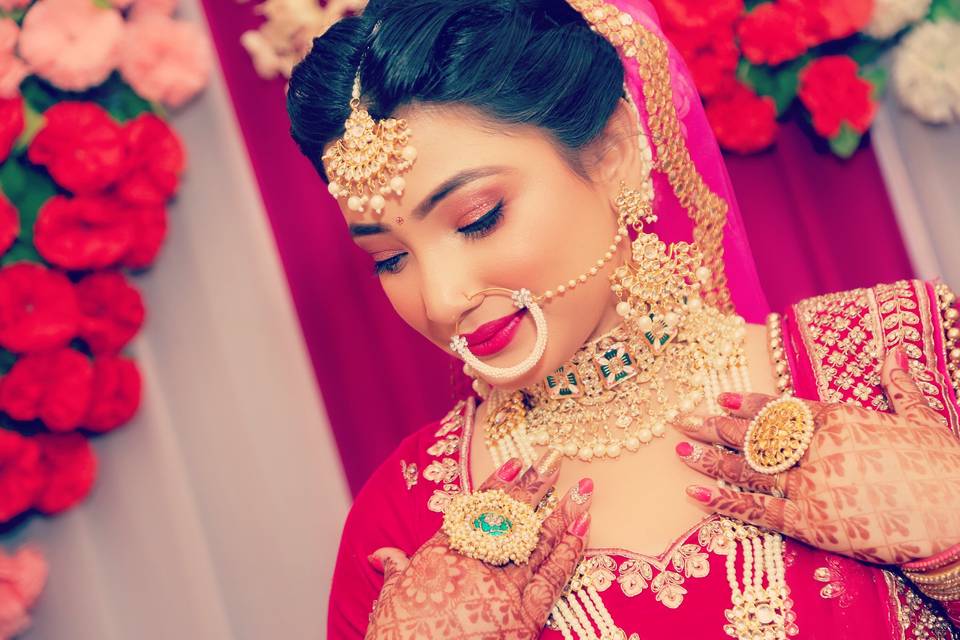 Bridal makeup