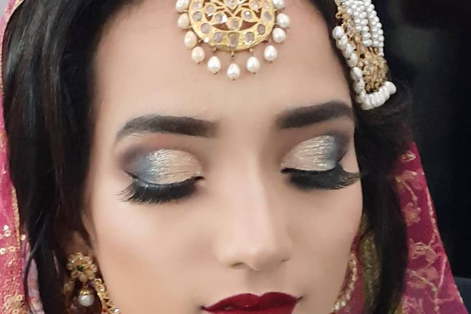 Bridal makeup