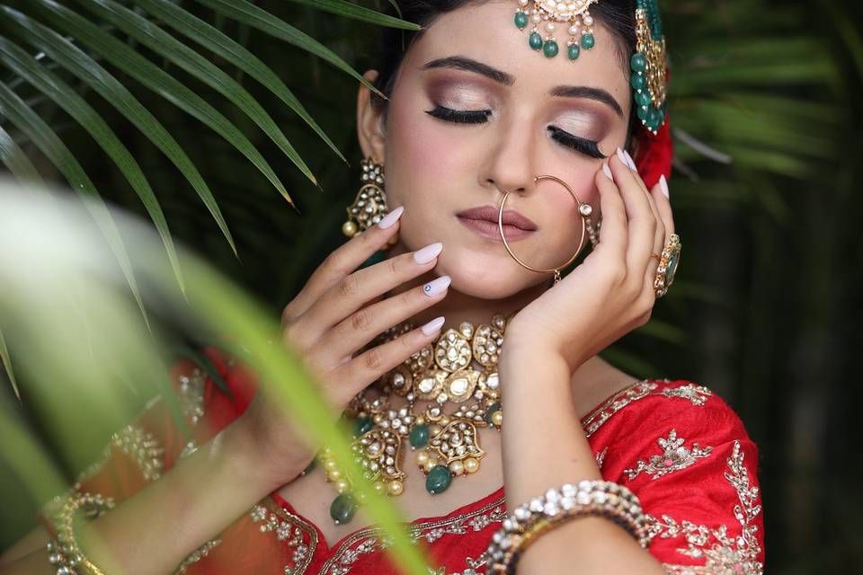 Bridal makeup