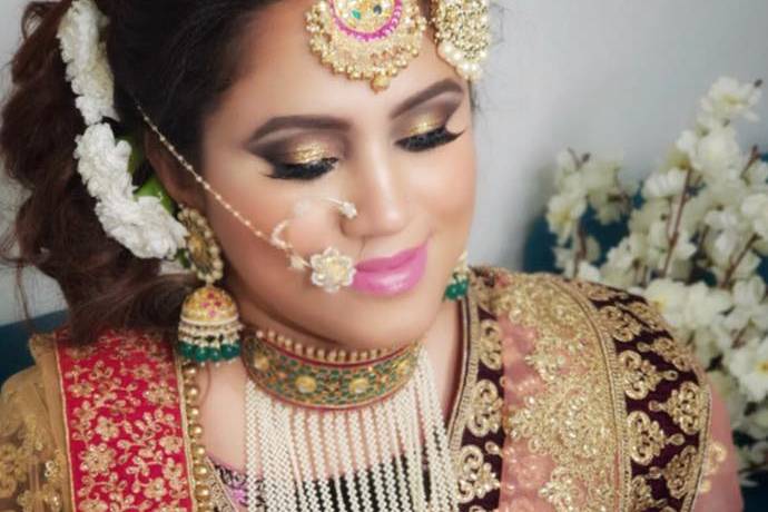 Bridal makeup