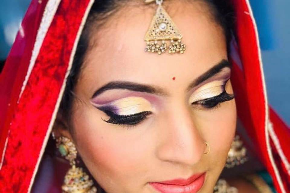 Bridal makeup