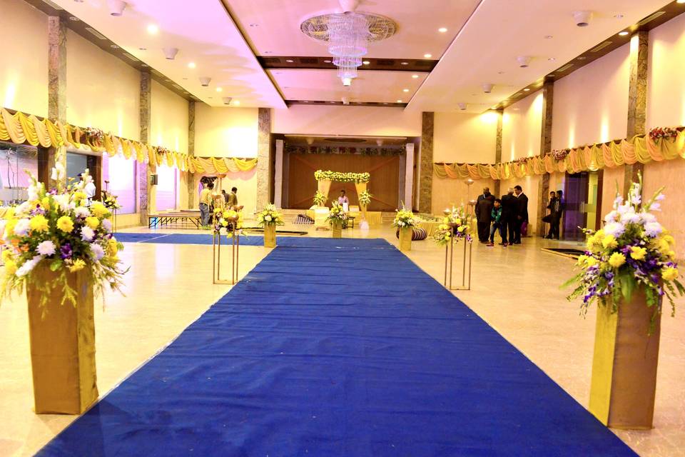 Venue set-up