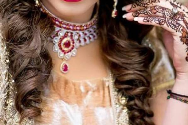 Bridal makeup