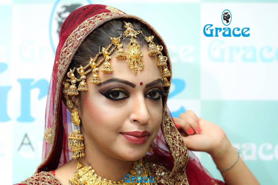 Bridal makeup