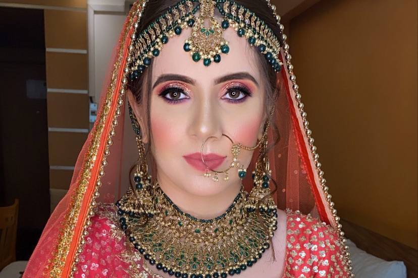 Bridal makeup