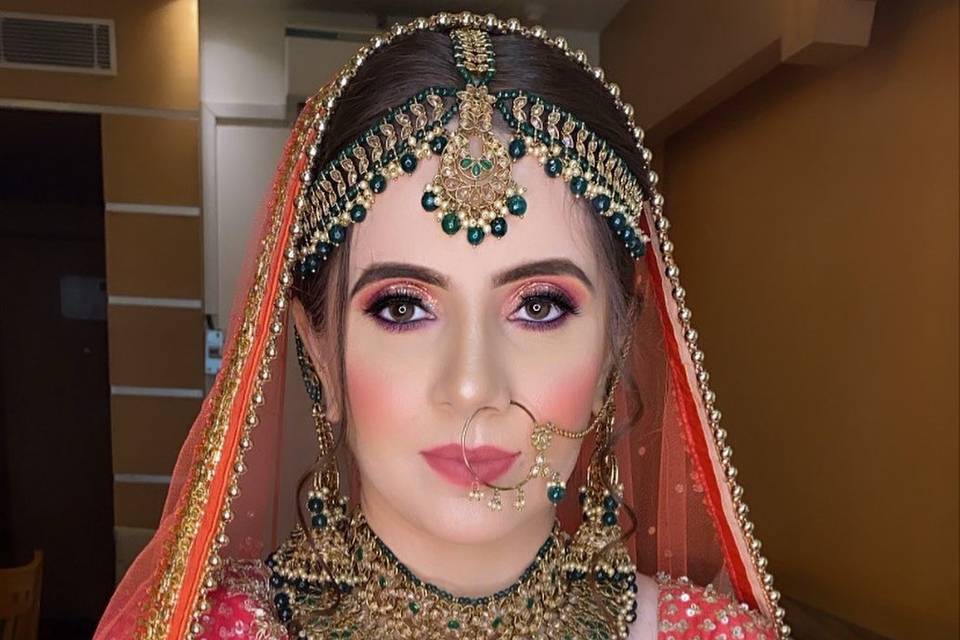 Bridal makeup