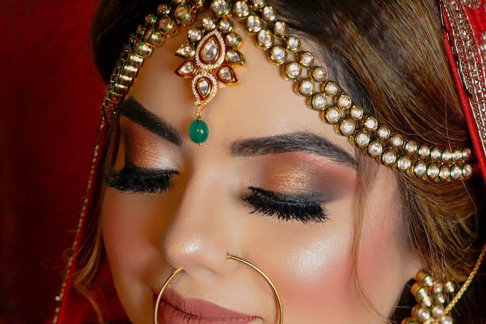 Bridal makeup