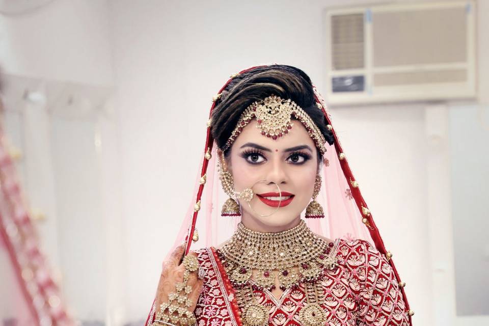 Bride on Marriage Day