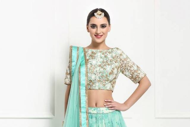 Digital print Lehenga – MEENA BAZAAR CANADA