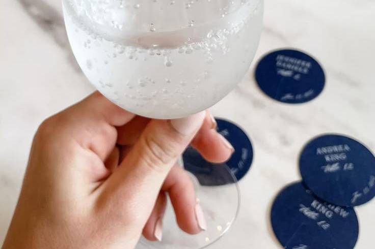 Drink Escort Cards