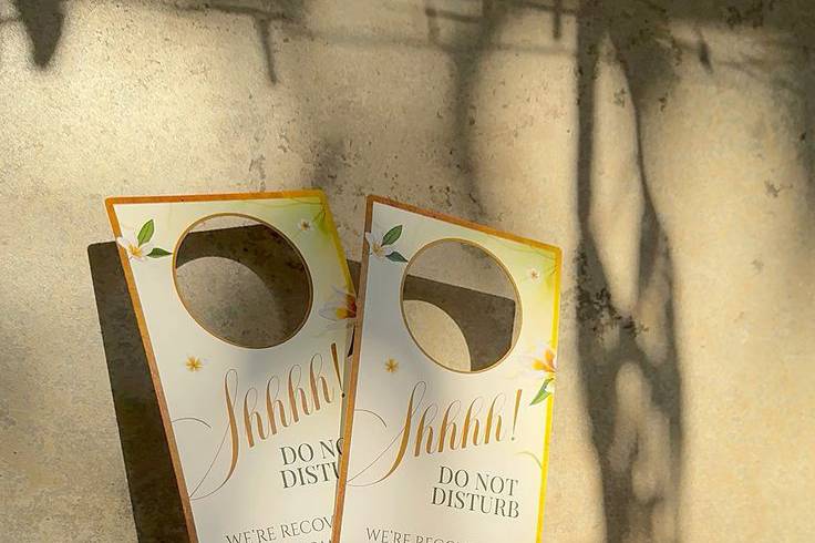 Personalized Door Dangler