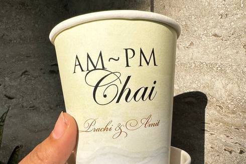 Personalized Wedding Tea Cup