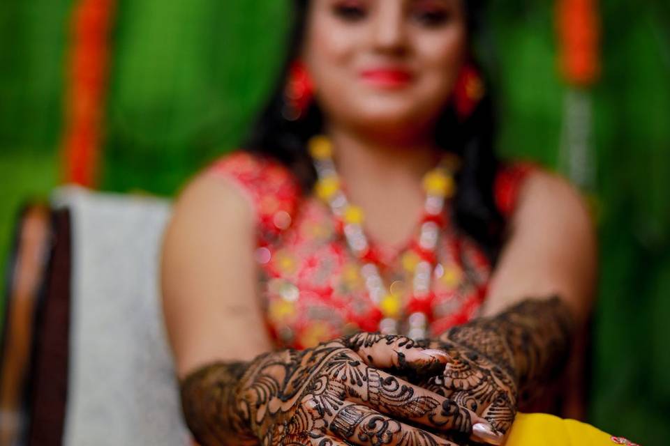 Mehndi Bride