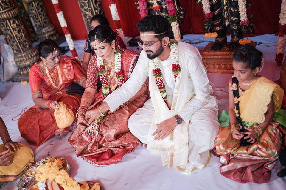 Wedding Muhurtham Couple